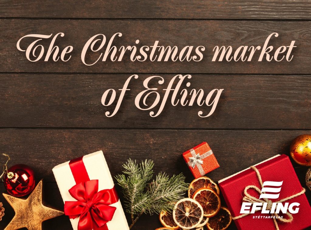 The Christmas market of Efling – there is still some space available