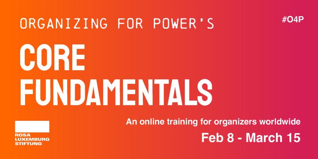 A Course on the Fundamentals of Labour Organizing
